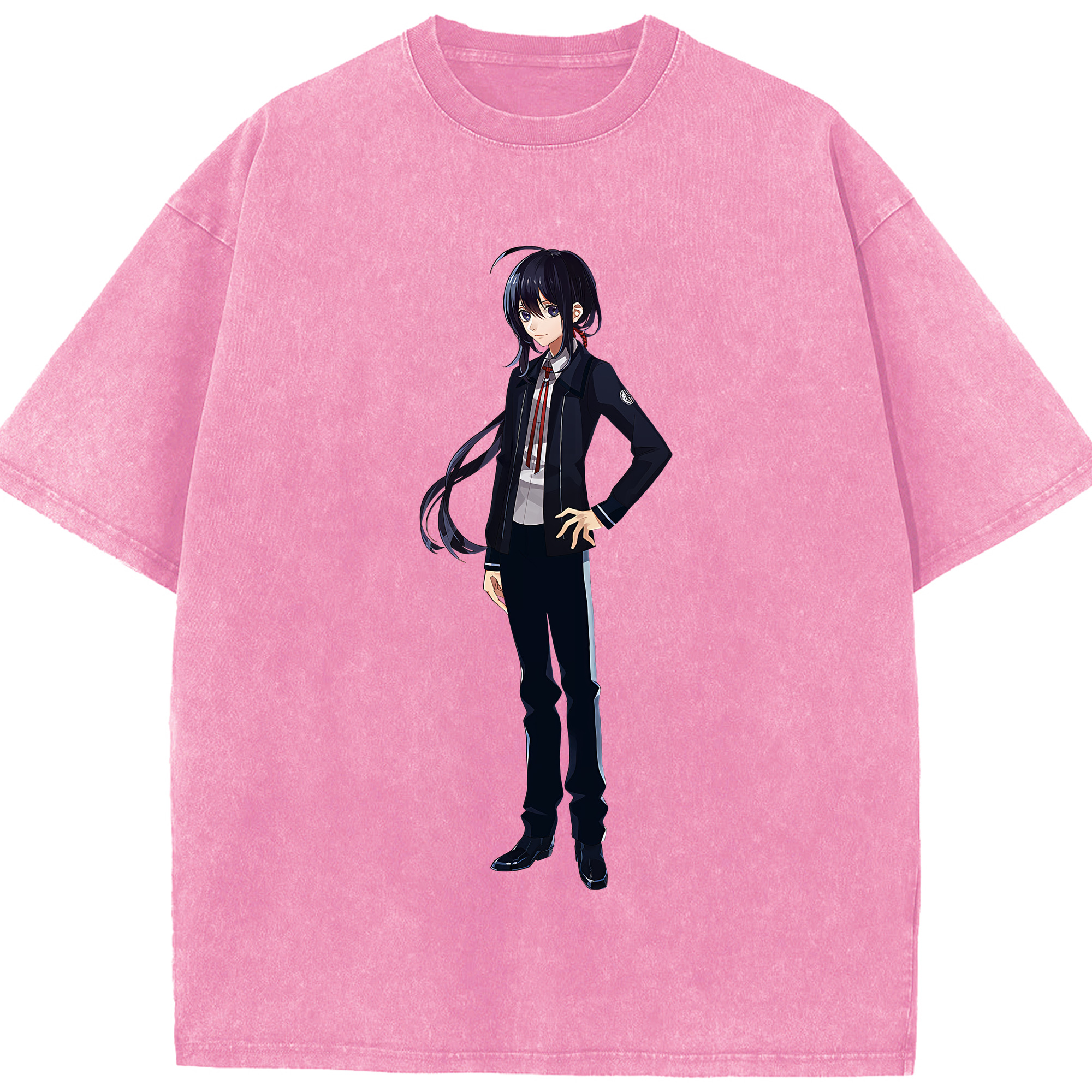 （画像用） 刀剣乱舞 Touken Ranbu 綿100% ヴィンテージ風 半袖Tシャツ（フロントプリント）